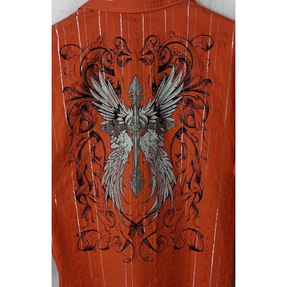 Meztizos‎ Orginal Womens Size Medium Button Down 3/4 Sleeve Vintage Y2K - Picture 9 of 10